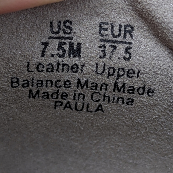 Sam Edelman Paula tan perforated suede leather wedge heel ankle boot 7.5 - Picture 11 of 12